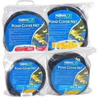 HoZelock Vijver Afdeknet Small 2x3m - Fijnmazig, Zwarte Nylon, Incl. Grondpennen - thumbnail