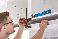 Eenhandslijmtang EZM 300/60 Bessey EZM30-6 Spanbreedte (max.):300 mm Afmeting, lengte: 490 mm Afm. werkbereik:60 mm - thumbnail