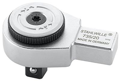 Stahlwille 735/20 58250020 Insteekratel 1/2 (12.5 mm)