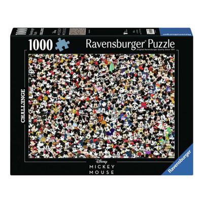 Ravensburger legpuzzel mickey mouse, 1000st. Ravensburger legpuzzel mickey mouse, 1000st.