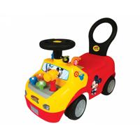 Kiddieland loopwagen Mickey Roadster Racers rood/geel - thumbnail