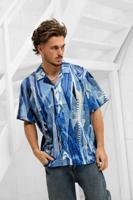 Carlo Colucci C5081 151 Shirt Heren Lichtblauw - Maat L - Kleur: Donkerblauw | Soccerfanshop - thumbnail