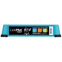 LICKIMAT Keeper Lekmathouder voor binnen, kleur: turquoise - thumbnail