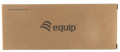 Equip 333280 3-Outlet Power Strip, 1.1 m, Type F, Black, CE, 3 AC outlet(s), 220 - 240 V - thumbnail