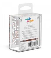 Oakie Doakie Dice D6 Dice 16 mm Gemidice - Silver-Rust (12) - thumbnail