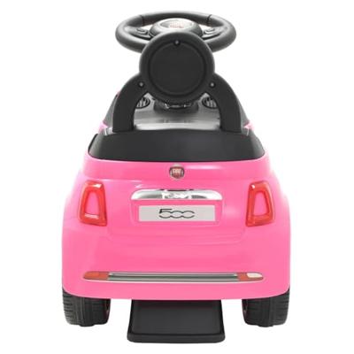 Loopauto Fiat 500 roze Loopauto Fiat 500 roze