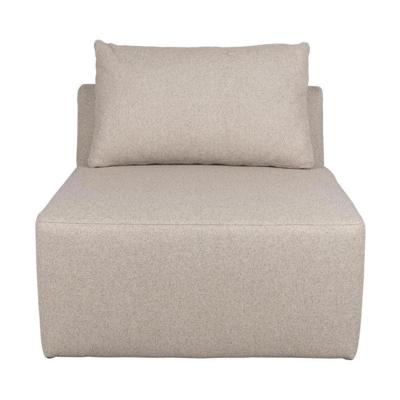 Zuiver Bank 'Prosper' 1-zits Element, kleur Cappuccino