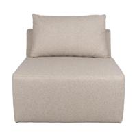 Zuiver Bank 'Prosper' 1-zits Element, kleur Cappuccino - thumbnail