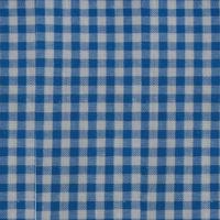 Vaessen Creative • coco-ton katoen stof 45x50cm basic middenblauw ruit - thumbnail