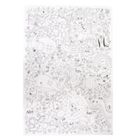 Wins Holland Megagroot tafelkleed om in te kleuren, 98x68cm - thumbnail