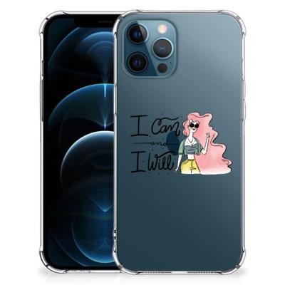 iPhone 12 | 12 Pro Stevig | Bumper Hoesje | i Can