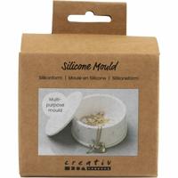 Creativ Company Siliconen vormen, pot met deksel, h: 4,5 cm, d 7,5 cm, 1 stuk/ 1 doos - thumbnail
