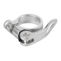VWP zadelpenklem snelspanner 34,9mm zilver - thumbnail