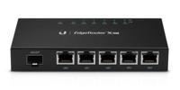 Ubiquiti Networks ER-X-SFP Ethernet/LAN zwart aangesloten router - aangesloten router (10,100,1000 Mbit/s, Ethernet (RJ-45), zwart) - thumbnail