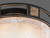 Trio Plafondlamp AntiekSeries 6081 33cm bronsbruin - 608100224 - thumbnail