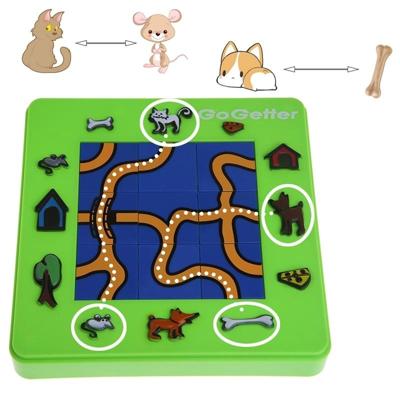 Ga getter kat en muis Toy Board cartoon puzzel doolhof intelligentie spel geschenk Ga getter kat en muis Toy Board cartoon puzzel doolhof intelligentie spel geschenk