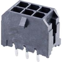 Molex 430450614 Male header, inbouw (standaard) Totaal aantal polen: 6 Rastermaat: 3 mm Inhoud: 1 stuk(s) Tray - thumbnail