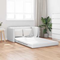 Vouwsofa Bed Wit 124 x 71 x 78 cm PVC - thumbnail