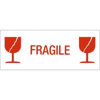 Waarschuwingsetiket fragile 500 stuks - thumbnail