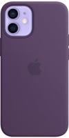 Case with MagSafe - Beschermhoes voor mobiele telefoon - silicone - amethyst - voor iPhone 12 mini - thumbnail