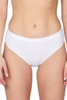 Perini naadloos ondergoed dames heupslip - elastisch katoenen dames onderbroek - Zwart - Wit - thumbnail