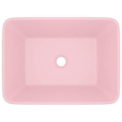 VidaXL Wastafel 41x30x12 cm keramiek matroze
