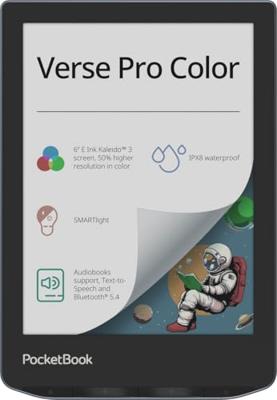 PocketBook Verse Pro Color eBook-reader 15.2 cm (6 inch) Grijs PocketBook Verse Pro Color eBook-reader 15.2 cm (6 inch) Grijs