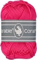 Durable Coral Mini 236 Fuchsia - Haakgaren / Breigaren - thumbnail