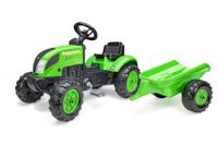 Falk Country Farmer Tractor + Aanhanger 123x42x53 cm Groen - thumbnail
