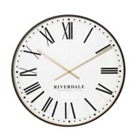 Riverdale Wandklok Camden Wit - thumbnail