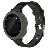 Effen kleur siliconen horloge beschermhoes voor de Garmin F235 / F750(Grey) - thumbnail
