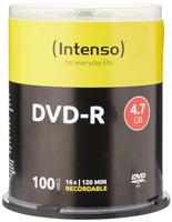 Intenso 4101156 DVD-R disc 4.7 GB 100 stuk(s) Spindel - thumbnail