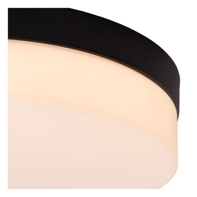 Lucide BISKIT - Plafonnière Badkamer - Ø 40 cm - LED - 1x36W 2700K - IP44 - Bewegingssensor - Zwart Lucide BISKIT - Plafonnière Badkamer - Ø 40 cm - LED - 1x36W 2700K - IP44 - Bewegingssensor - Zwart