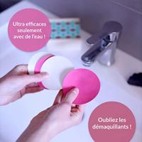 Lamazuna Make-up verwijder pads - wasbaar 20st in box - thumbnail