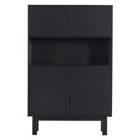 WOOOD Buffetkast 'Finca' Mat zwart, 170 x 110cm - thumbnail