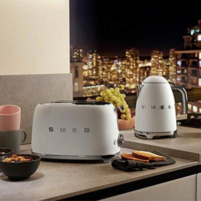 Smeg TSF01WHMEU broodrooster 2x2, mat wit