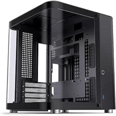 Jonsbo TK-1 2.0 Tempered Glass Micro-tower PC-behuizing Zwart Jonsbo TK-1 2.0 Tempered Glass Micro-tower PC-behuizing Zwart