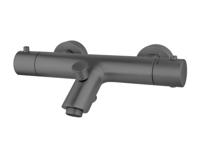 Best Design Opbouw Badkraan Moya Thermostaat 1/2 inch Gunmetal - thumbnail