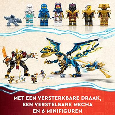 Lego Ninjago 71796 Elementdraak vs de Mecha van de Keizerin