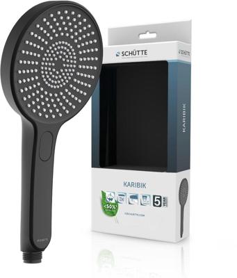 Schutte KARIBIK Handdouche | Mat Zwart - 60203