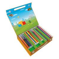 BIC kids super mario kleurkoffer, 70dlg. - thumbnail