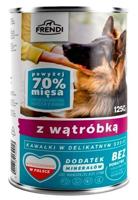 FRENDI with Liver chunks in delicate sauce - nat hondenvoer - 1250g - thumbnail