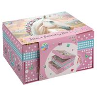 Creative Craft Group Paarden juwelendoos mozaiek versieren - thumbnail
