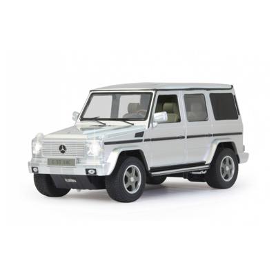 RC Mercedes-Benz G55 AMG jongens 27 MHz 1:14 zilver