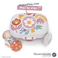 Lunchbox - MONBENTO - Luchtdichte snackbox - MB Gram Paper Cut - thumbnail