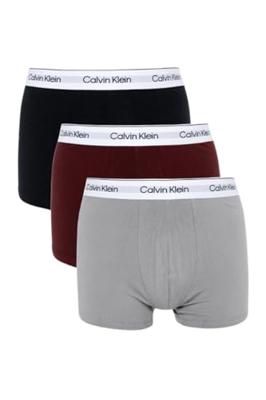 Calvin Klein onderbroeken 3-Pack Trunks heren - Calvin klein ondergoed heren - Modern Cotton heren boxershorts - Katoenen heren ondergoed
