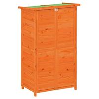 Tuinschuur 83x57x140 cm massief grenenhout bruin - thumbnail
