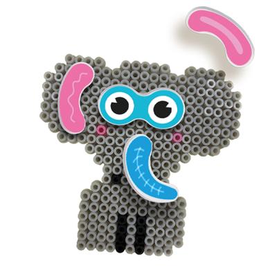 SES Creative Beedz Strijkkralen FunPins Dieren 2100 Stuks