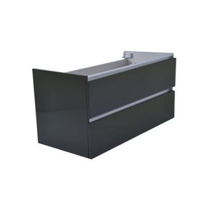 Wiesbaden Vision onderkast+ 2 laden 100x46 hoogglans grijs Wiesbaden Vision onderkast+ 2 laden 100x46 hoogglans grijs