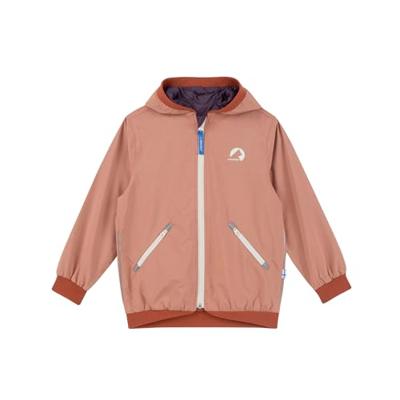 Omkeebare regenjas voor kinderen MUUTUVA FINKID perzik